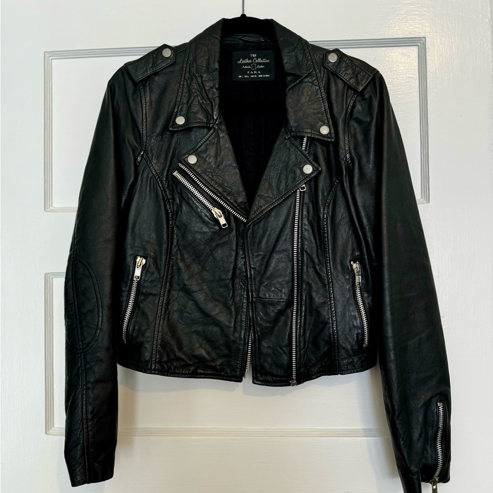 Leather Biker Jacket